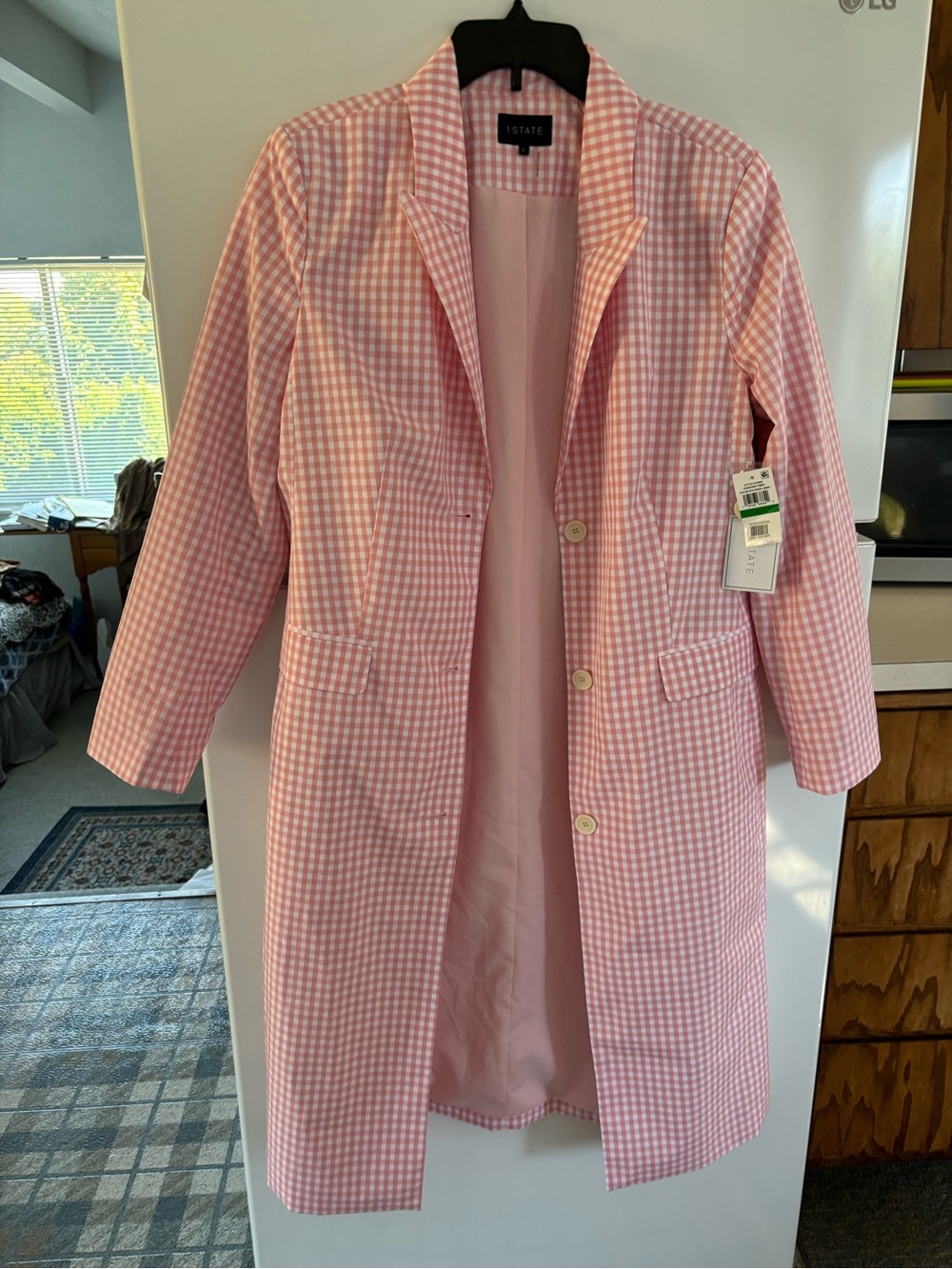 Nordstrom 1STATE plaid Coat